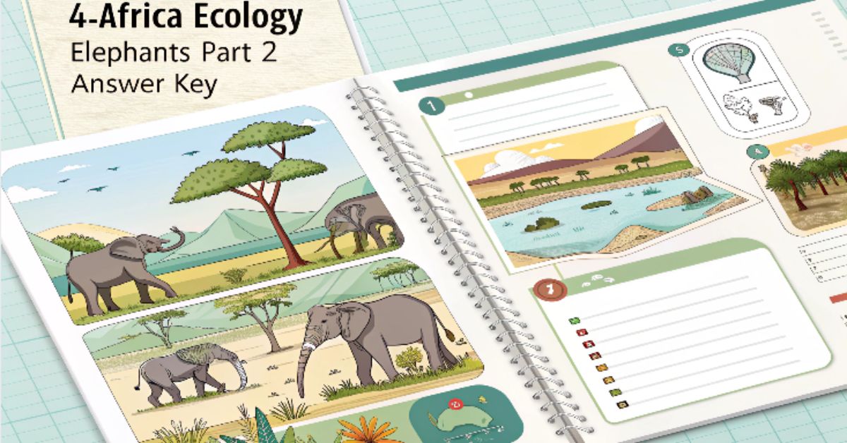Interactive Notebook 4_Africa Ecology Elephants Part 2 Answer Key